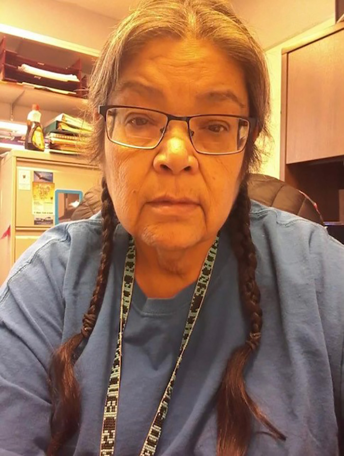 61-year-old Lydia Gloria Burns of James Smith Cree Nation